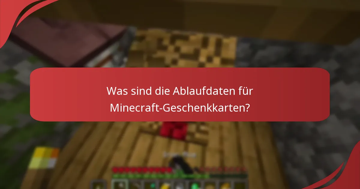 Wie kann ich den Guthabenstand meiner Minecraft-Geschenkkarte überprüfen?