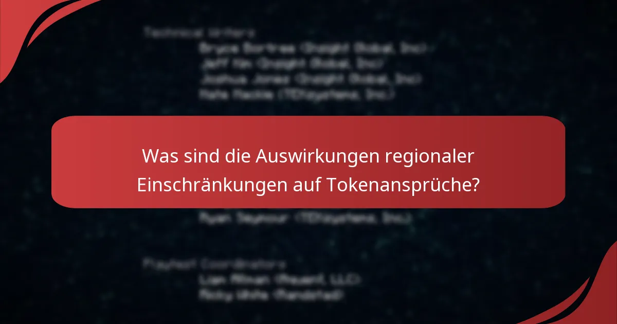 Welche Regionen unterstützen Minecraft-Tokenansprüche?