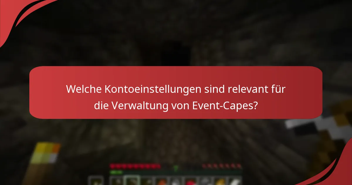 Was ist der historische Kontext der Minecraft-Event-Capes?