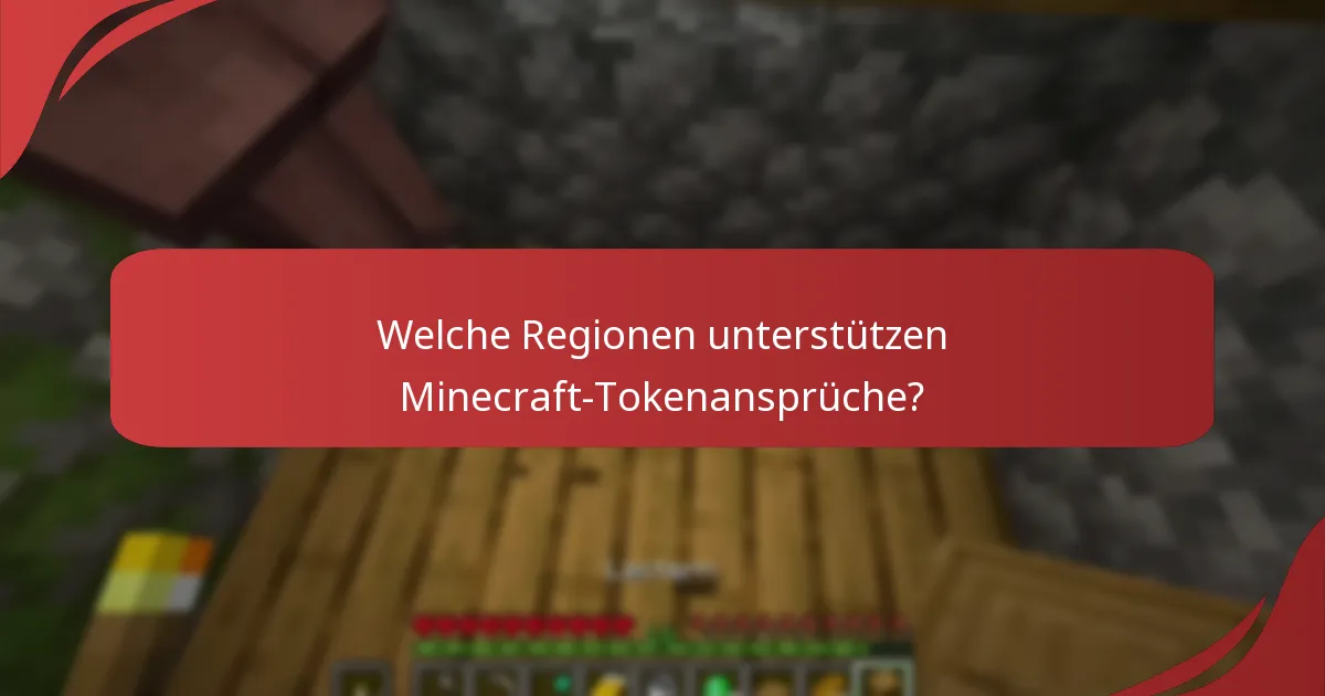 Was sind die Auswirkungen regionaler Einschränkungen auf Tokenansprüche?