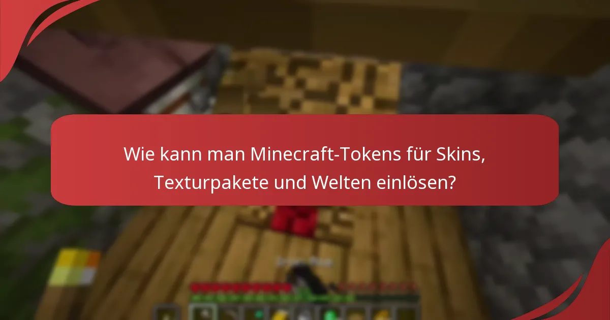 Wie kauft man Minecraft-Tokens, falls nötig?