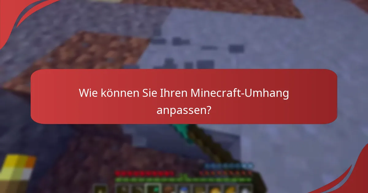 Was sind die Einschränkungen von Minecraft-Eventumhängen?