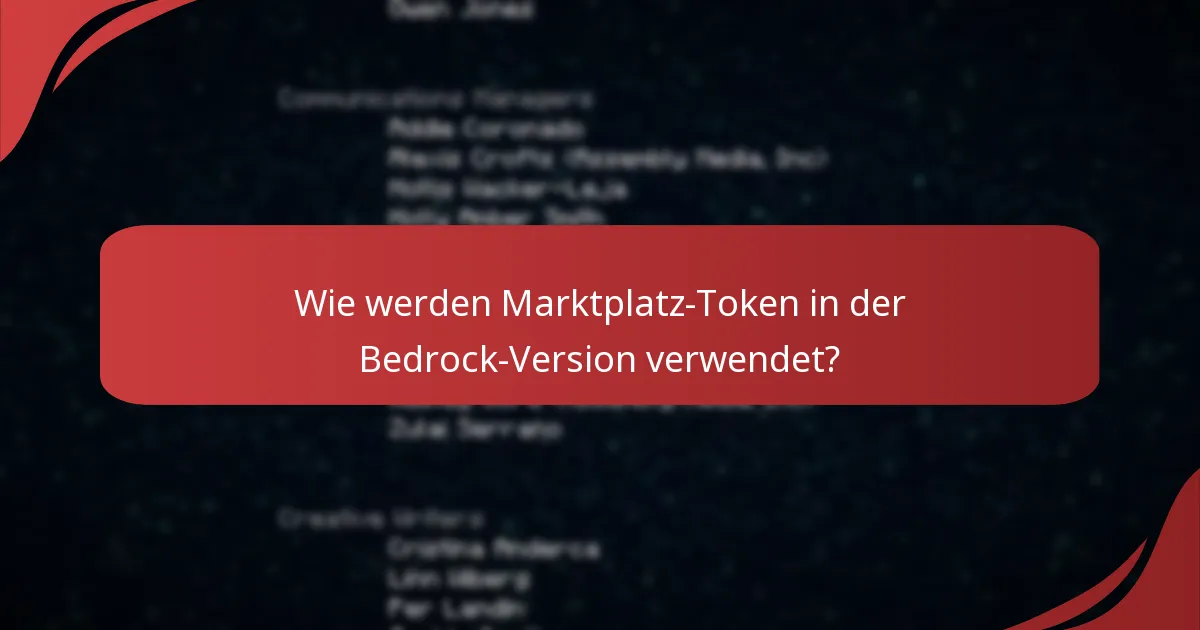 Wo kann man Minecraft-Marktplatz-Token kaufen?